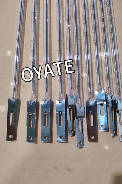 466mm 2000w 3000w Shortwave IR heat lamps KGT lamps for drying