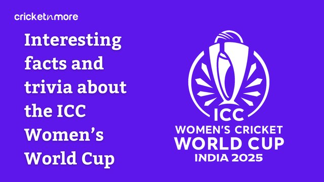 Interesting facts and trivia about the ICC Women’s World Cup