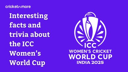 Interesting facts and trivia about the ICC Women’s World Cup