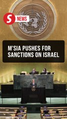Malaysia urges UN sanctions on Israel, UN must reform to stay relevant, says Tok Mat
