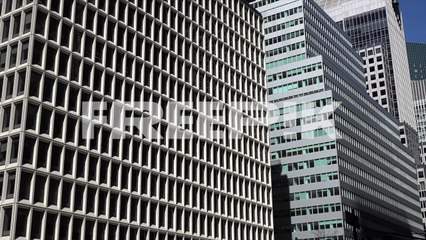 apartment office looking building in non descript city or New York morning day