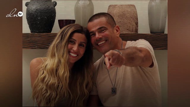 بعد انفصالهما دينا الشربيني ترقص على غناء عمرو دياب في حفل زفاف