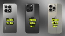 Xiaomi 15T Pro vs iPhone 16 Pro Max vs iPhone 15 Pro Max