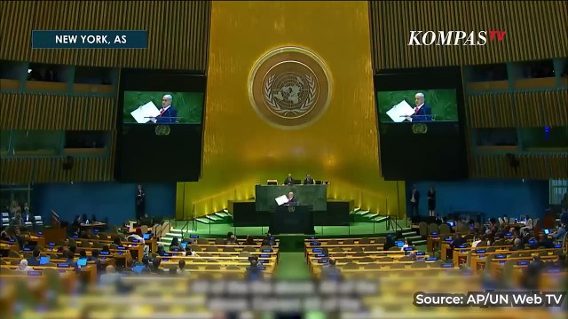 Banyak Delegasi Walk Out, PM Israel Netanyahu Ajak Majelis Umum PBB Main Kuis Tebak-tebakan