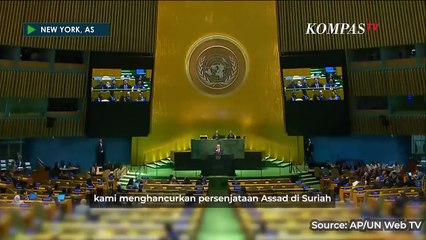 Momen PM Israel Netanyahu Pidato Bawa Peta Berjudul Kutukan di Sidang PBB