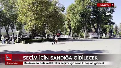 Moldova'da halk yarın milletvekili seçimi için sandık başına gidecek