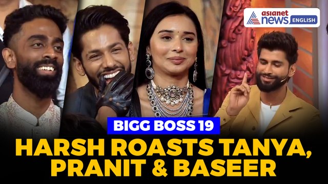 Bigg Boss 19: Harsh Gujral Takes Dig at Tanya Mittal, Pranit More and Baseer Ali
