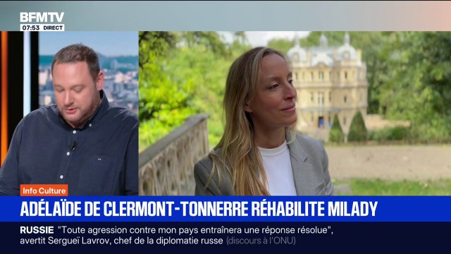 SIGNÉ BFM - Adélaïde de Clermont-Tonnerre redonne vie au personnage de Milady d'Alexandre Dumas dans son nouveau roman