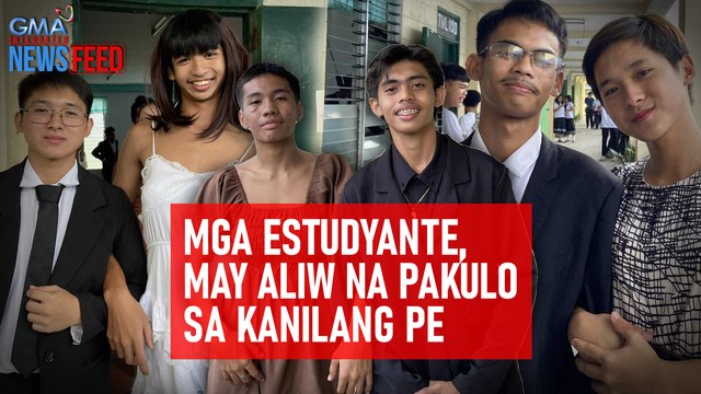 Mga Estudyante, may aliw na pakulo sa kanilang PE | GMA Integrated Newsfeed