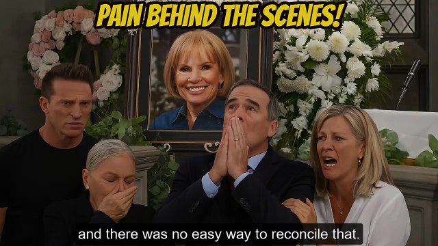 The Cast Shed Tears Mourning The Death Of Leslie Charleson Twice! General  Hospit - video Dailymotion