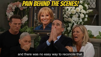 The Cast Shed Tears Mourning The Death Of Leslie Charleson Twice! General Hospit