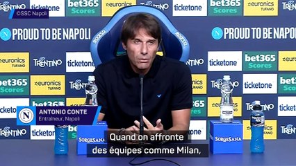 Conte : "Ce sera un grand match, inévitablement"