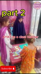Princess Ayat World – Kids Entertainment & Learning | Ayat AC as a Teacher | Funny & Cute Classroom