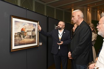 Kültür Yolu coşkusu İstanbul’da! Bakan Ersoy sergileri gezdi