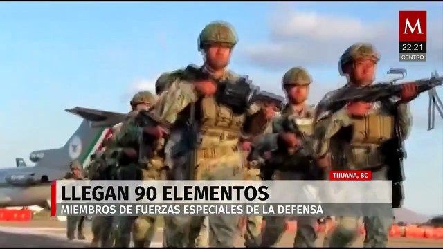 Fuerzas Especiales de Sedena refuerzan seguridad en Tijuana tras ataques recientes
