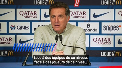 Pélissier après la défaite face au PSG : "Quand on vient ici, on apprend"