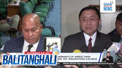 Dating Sen. Trillanes - Warrants of arrest para kina Sen. Dela Rosa at Sen. Go, inaasahang ilalabas ng ICC "Early next year" | Balitanghali