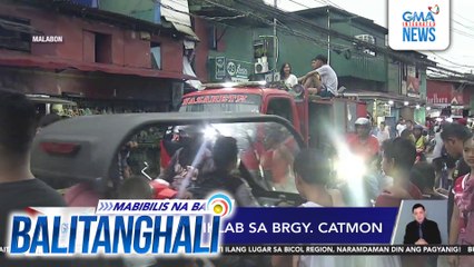 Sunog, sumiklab sa Brgy. Catmon | Balitanghali