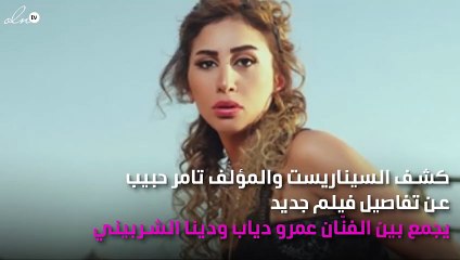 مفاجأة جديدة تجمع بين عمرو دياب ودينا الشربيني