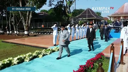Momen Presiden Prabowo & Wapres Gibran Tiba Hadiri Upacara Peringatan Hari Kesaktian Pancasila 2025