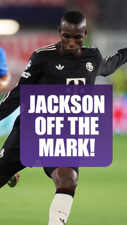 Guess who has his first goal & assist for #Bayern? #nicolasjackson #UCL #football #shorts