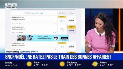 Trains: la SNCF ouvre l'achat des billets pour la période de Noël