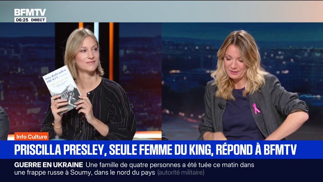 "Il avait vraiment tout": Priscilla Presley, ex-femme d'Elvis, publie ses mémoires