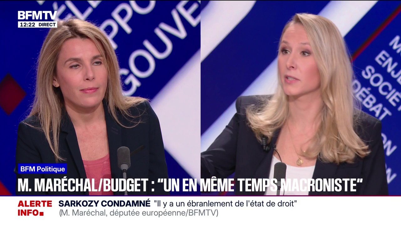 Annonces de Sébastien Lecornu sur le budget: "Je suis atterrée par le socialisme mental dans lequel on est enfermé", déclare Marion Maréchal (Identité Libertés)