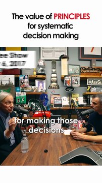 The value of #principles for systematic #decisionmaking