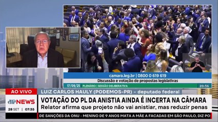 “PL da Anistia deve ser aprovado ainda em 2025”; destaca deputado Luiz Carlos Hauly