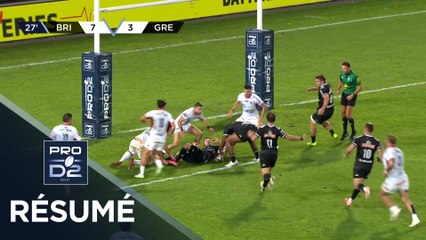 PRO D2 Saison 2025-2026 J05 - Résumé CA Brive - FC Grenoble Rugby