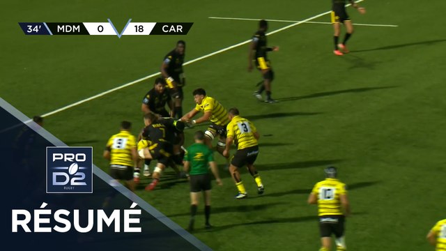 PRO D2 Saison 2025-2026 J05 - Résumé Stade Montois Rugby - US Carcassonnaise
