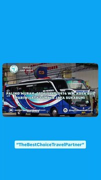 Paling Murah, 0856-5949-0974 WA, Agen Bus Pariwisata Sumber Jaya Sukabumi