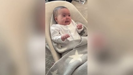 Jesy Nelson shares baby daughter’s ‘first words’ in twins update