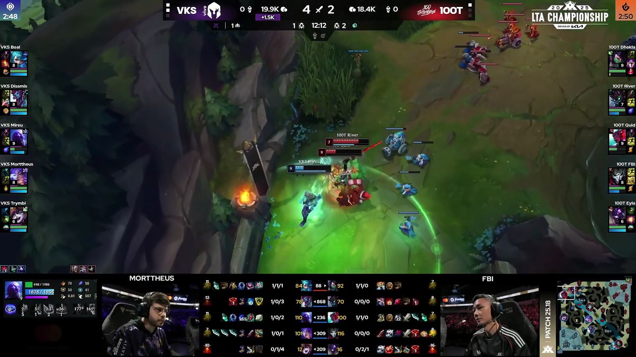 100T vs VKS Lower Final | LTA Cross Conference 2025 – Highlights (Game 4)