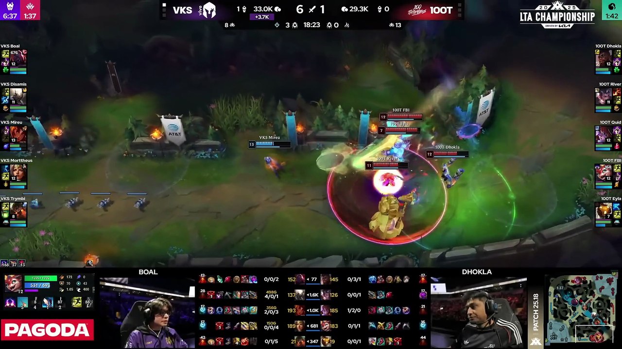 100T vs VKS Lower Final | LTA Cross Conference 2025 – Highlights (ALL GAMES)