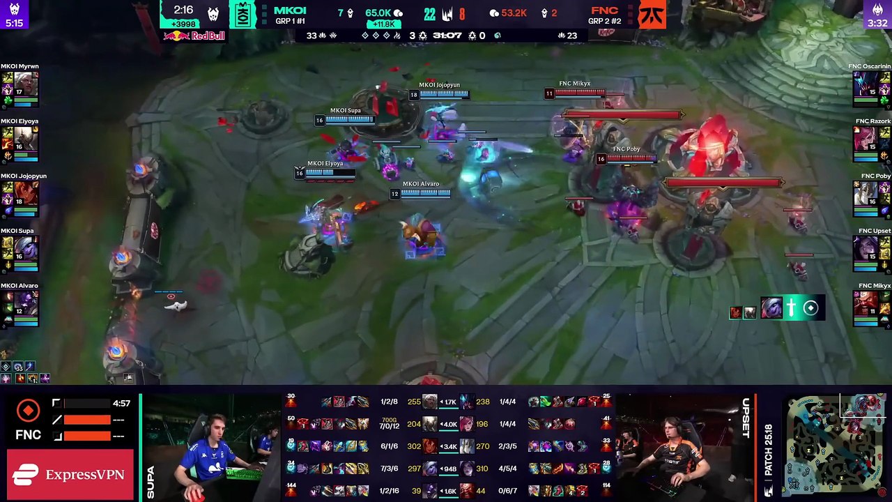 FNC vs MKOI | LEC Semifinal Playoffs 2025 – Highlights ALL GAMES