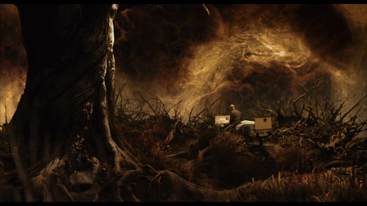 The Fountain film: hospital and eating the tree