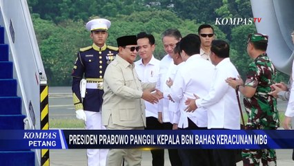 Begini Langkah Presiden Prabowo Bahas Keracunan MBG di Sejumlah Daerah | KOMPAS PETANG