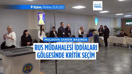 Moldova’da halk sandık başında: Rus müdahalesi iddiaları gölgesinde kritik seçim