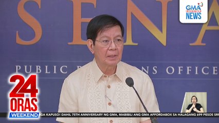2025 budget had P100-B insertions from “almost all” 19th Congress senators—Sen. Lacson | 24 Oras Weekend