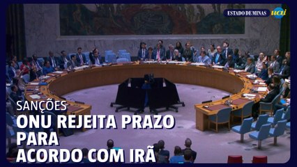 ONU rejeita proposta e sanções ao Irã voltam a vigorar