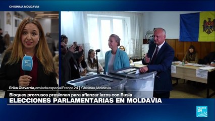 Moldavia vota en tensas elecciones legislativas plagadas de afirmaciones de interferencia rusa