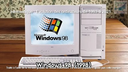 Informatique : Evolution des ordinateurs et des systèmes d’exploitation  (1993–2021)