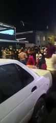 VIDEO l Fiesta se sale de control y termina en riña contra oficiales