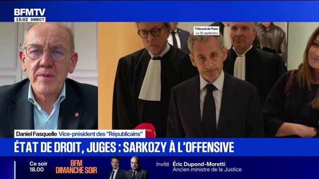 Condamnation de Nicolas Sarkozy: C'est extrêmement violent et humiliant , déclare Daniel Fasquelle, vice-président des Républicains