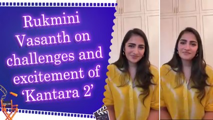 IANS Exclusive Interview with Rukmini Vasanth on ‘Kantara 2’ | Warrior Princess | Challenges | Language barrier 