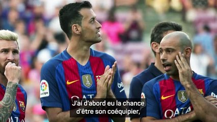 Inter Miami - Mascherano évoque "le privilège" d’entraîner Busquets