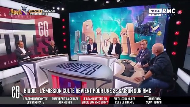 Emission TV : Les Grandes Gueules (Extrait d'émission, France , Septembre 2025) Etat de santé de Vincent Lagaf'