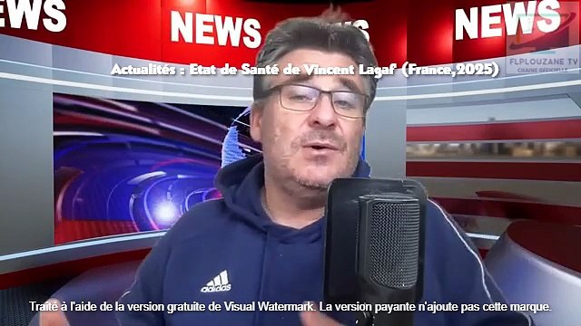 Actualités : l'animateur de télévision française Vincent Lagaf' entre la vie et la mort ce qui s’est passé à l’hôpital (France,Septembre 2025)
